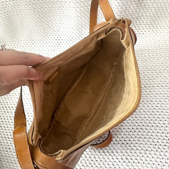 Gucci Vintage 70s Era Micro GG Monogram Crossbody Tan Canvas PVC Crossbody Bag - Picture 13 of 16